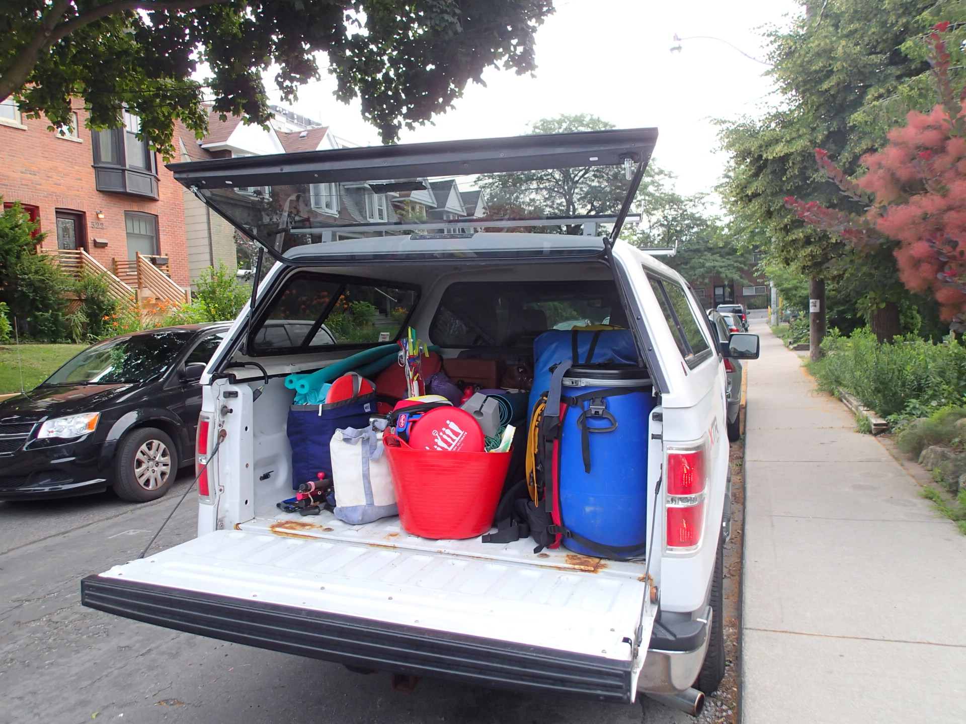 Packed Truck
