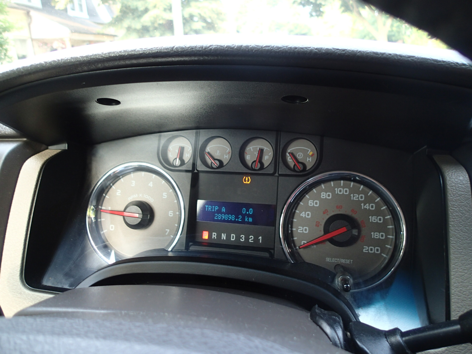 Odometer at Start